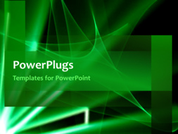 PowerPoint Template - An abstract technology network